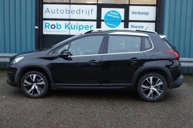 Zwart Gebruikt 2017 Peugeot 2008 Allure SUV | € 11.400 (Eerlijke prijs) - Afbeelding 1/4
