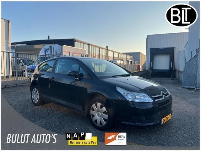 Zwart Gebruikt 2005 Citroën C4 VTR Sport Coupé | € 695 (Super prijs) - Afbeelding 1/4