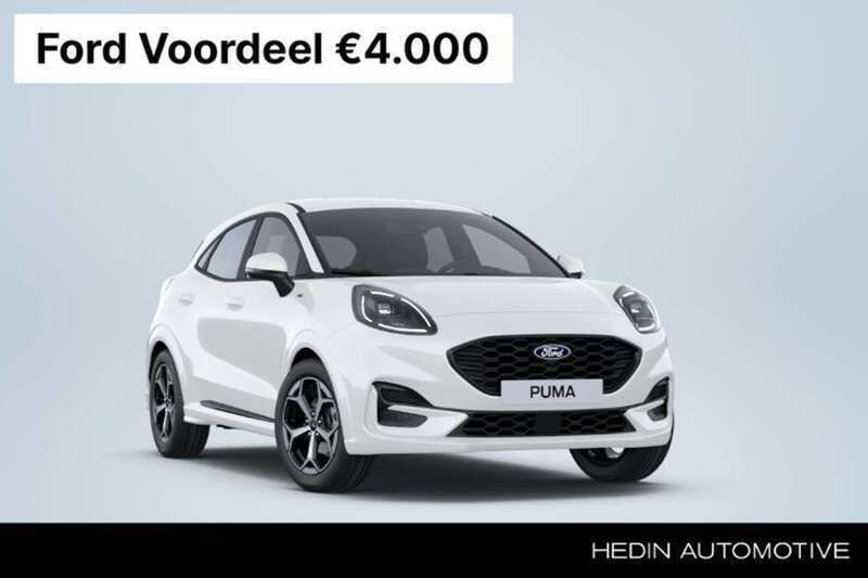 Wit Nieuw 2025 Ford Puma ST-Line SUV | € 35.736 (Eerlijke prijs) - Afbeelding 1/3
