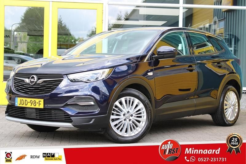 Blauw Gebruikt 2019 Opel Grandland X Innovation SUV | € 20.750 (Eerlijke prijs) - Afbeelding 1/4