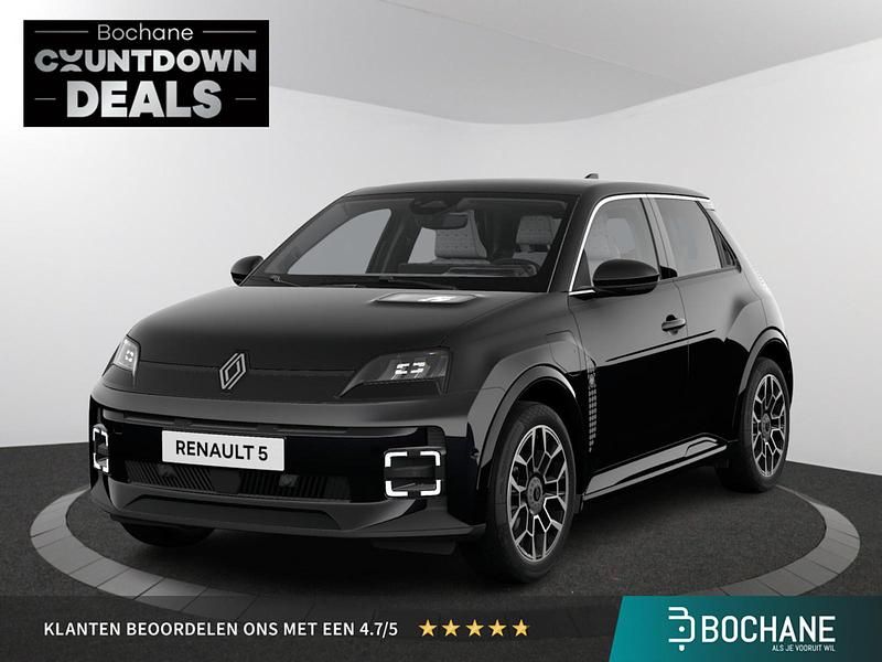 Zwart Nieuw 2025 Renault R5 Komfort Hatchback | € 34.990 (Eerlijke prijs) - Afbeelding 1/3