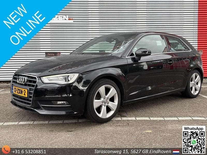 Zwart Gebruikt 2014 Audi A3 Ambition Hatchback | € 7.850 (Super prijs) - Afbeelding 1/4