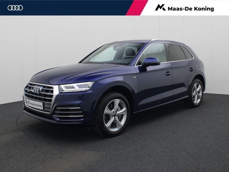 Blauw Gebruikt 2020 Audi Q5 S-Line SUV | € 33.880 - Afbeelding 1/4