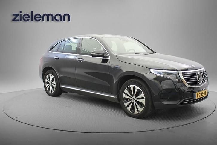 Zwart Gebruikt 2021 Mercedes EQC400 Business SUV | € 26.845 - Afbeelding 1/4