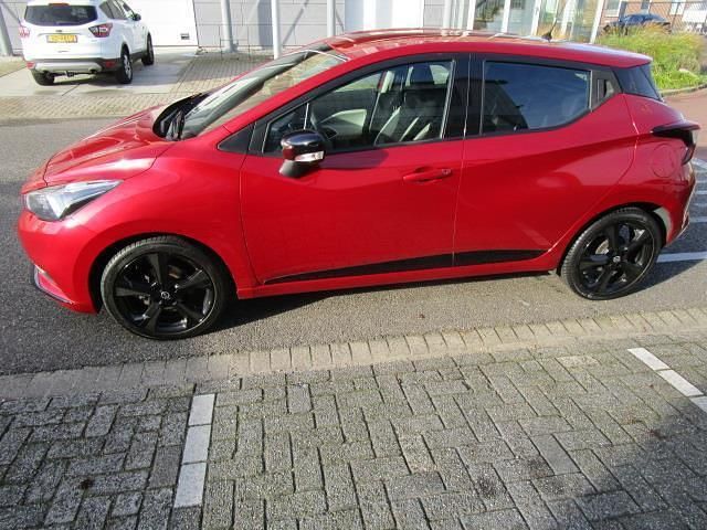 Occasion Nissan Micra Acenta 71 PK (52 kW) 2017 Rood (metallic) Hatchback