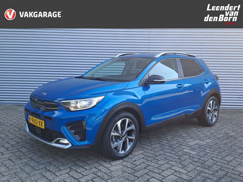 Blauw, metallic lak Gebruikt 2021 Kia Stonic GT-Line SUV | € 19.995 (Duur) - Afbeelding 1/4