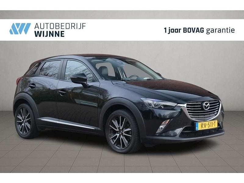 Zwart Gebruikt 2016 Mazda CX-3 SUV | € 14.950 (Eerlijke prijs) - Afbeelding 1/4