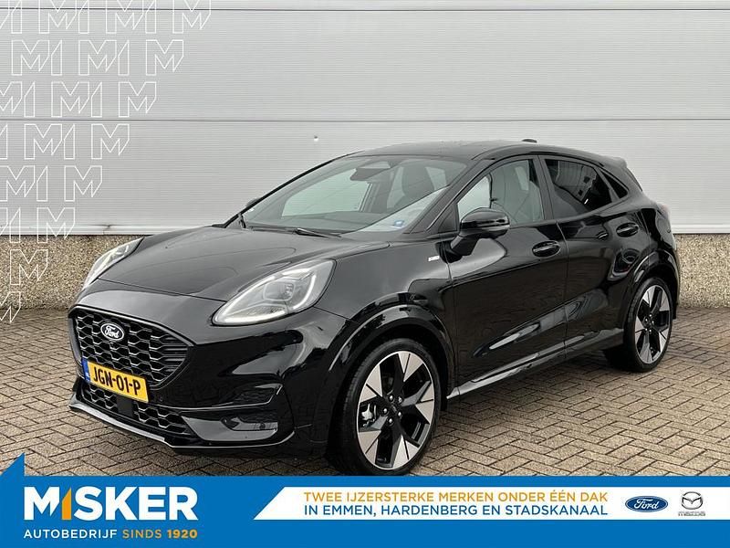 Zwart Nieuw 2025 Ford Puma ST-Line X SUV | € 30.900 (Eerlijke prijs) - Afbeelding 1/4