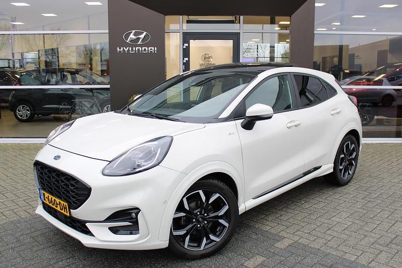 Wit Occasion 2020 Ford Puma ST-Line X SUV | € 18.990 (Iets duurder) - Afbeelding 1/4