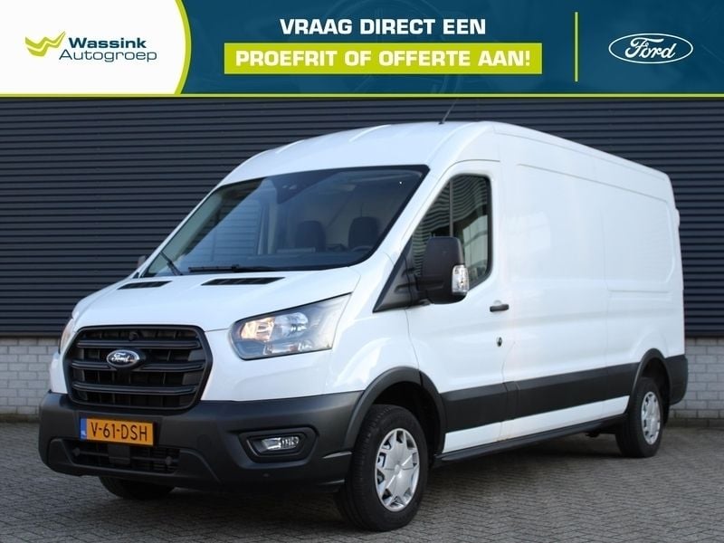 Wit Gebruikt 2024 Ford Transit Trend Van | € 29.062 (Eerlijke prijs) - Afbeelding 1/4