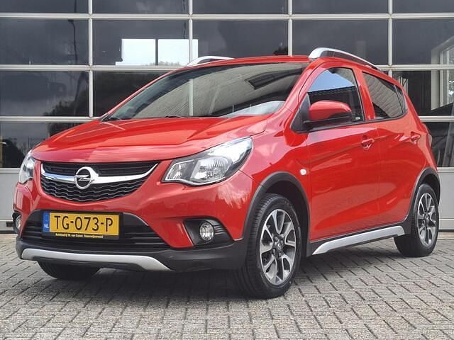 Rood Gebruikt 2018 Opel Karl Edition Hatchback | € 9.650 (Eerlijke prijs) - Afbeelding 1/4