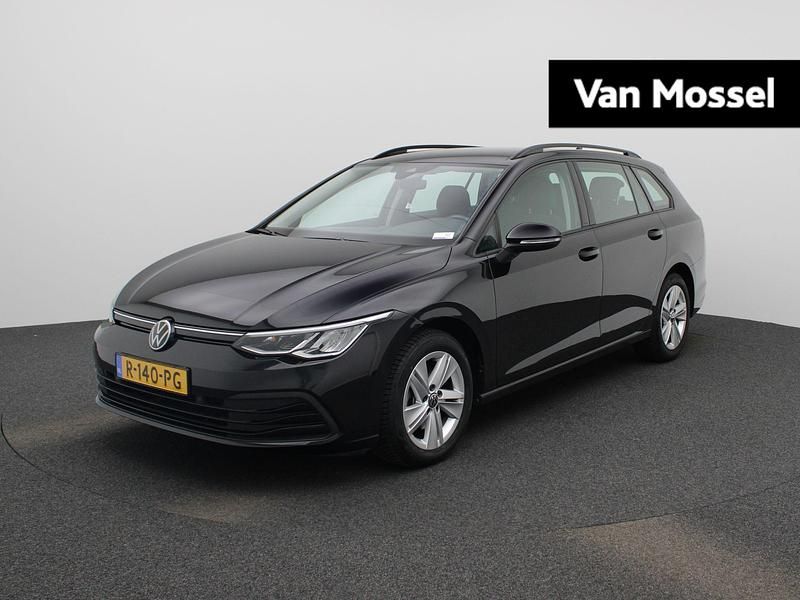 Zwart Gebruikt 2022 VW Golf VIII Life Stationwagen | € 20.400 (Eerlijke prijs) - Afbeelding 1/4
