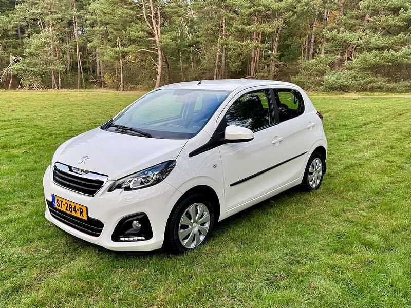 Wit Gebruikt 2018 Peugeot 108 Active Hatchback | € 6.500 (Super prijs) - Afbeelding 1/4