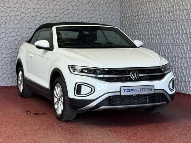 Wit Gebruikt 2024 VW T-Roc Cabriolet S Cabriolet | € 38.440 (Eerlijke prijs) - Afbeelding 1/4