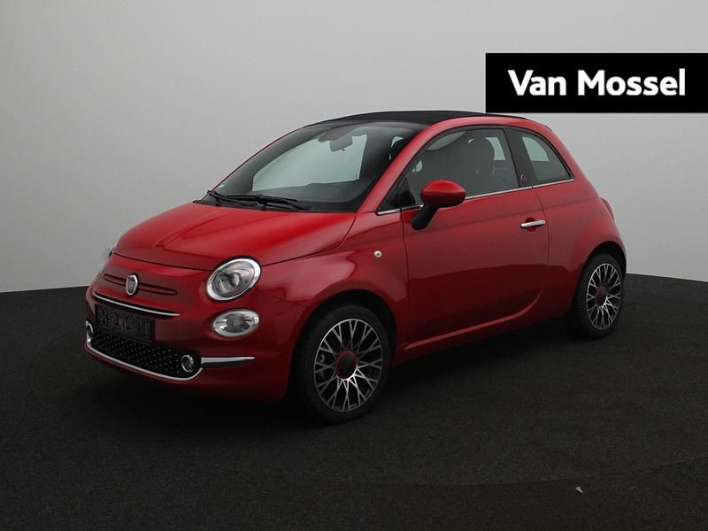 Rood Gebruikt 2024 Fiat 500C Red Cabriolet | € 17.940 (Eerlijke prijs) - Afbeelding 1/4