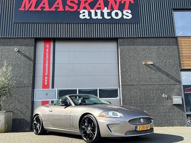 Occasion Jaguar XKR Supercharged 511 PK (375 kW) 2010 Grijs Cabriolet
