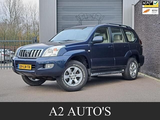 Blauw Gebruikt 2003 Toyota Land Cruiser Executive SUV | € 17.750 (Goede deal) - Afbeelding 1/4