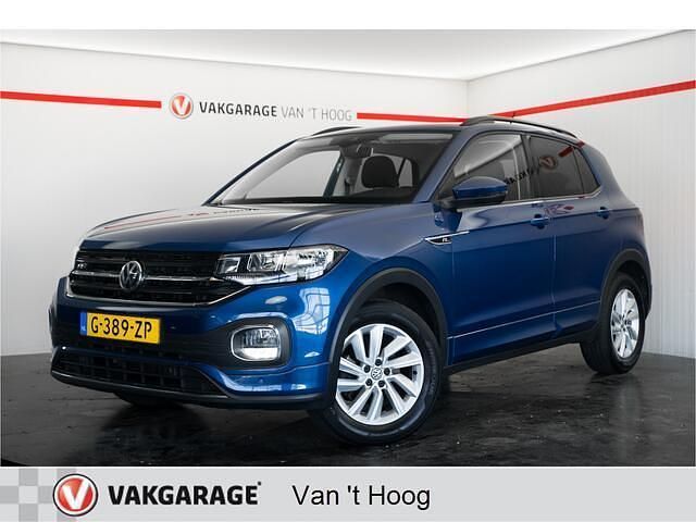 Blauw Gebruikt 2020 VW T-Cross R-line SUV | € 16.900 (Eerlijke prijs) - Afbeelding 1/4