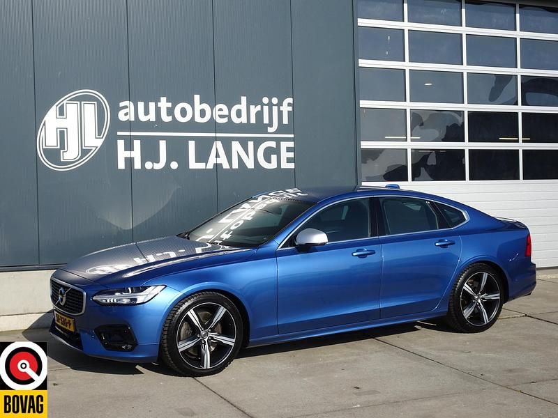 Blauw Gebruikt 2019 Volvo S90 R-Design Sedan | € 25.950 (Goede deal) - Afbeelding 1/4
