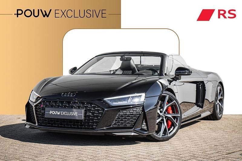 Zwart Gebruikt 2020 Audi R8 Spyder Performance Cabriolet | € 179.900 - Afbeelding 1/4