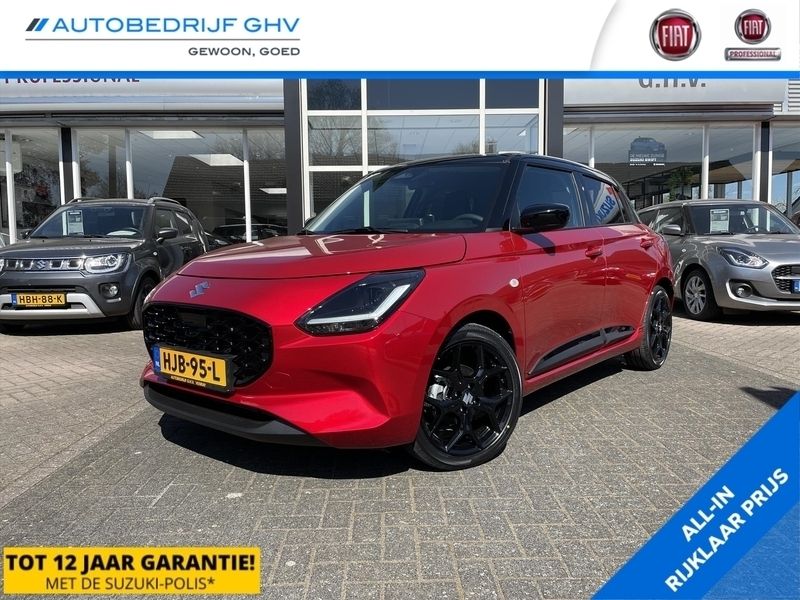 Rood, metallic lak Nieuw 2025 Suzuki Swift Hatchback | € 25.450 (Duur) - Afbeelding 1/4