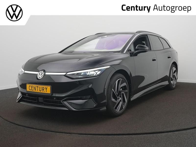 Zwart Nieuw 2025 VW ID.7 Pro Sedan | € 52.950 (Goede deal) - Afbeelding 1/4