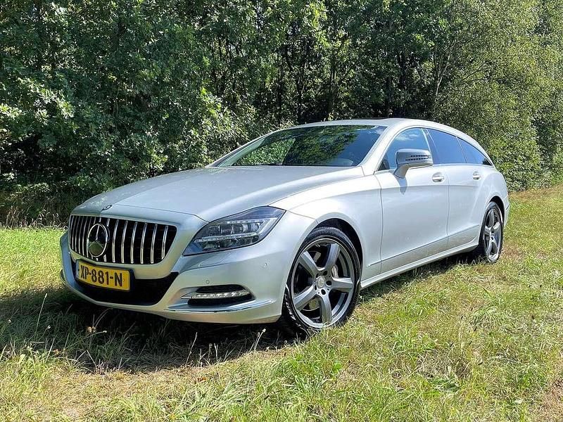 Zilver Gebruikt 2013 Mercedes CLS350 Stationwagen | € 17.800 (Eerlijke prijs) - Afbeelding 1/4