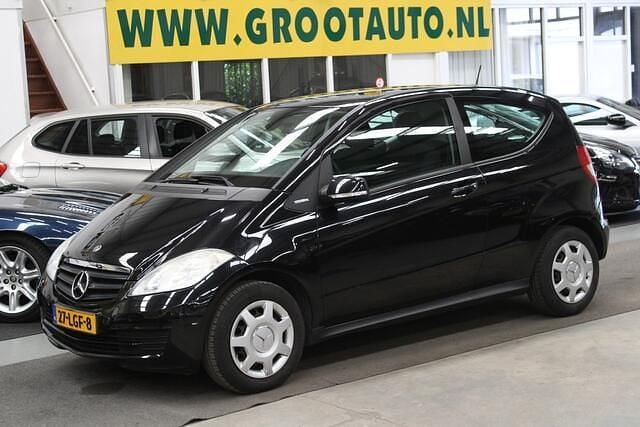 Zwart Gebruikt 2010 Mercedes A160 Business MPV | € 3.444 (Super prijs) - Afbeelding 1/4