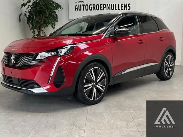 Rood Gebruikt 2021 Peugeot 3008 GT SUV | € 21.990 (Super prijs) - Afbeelding 1/4
