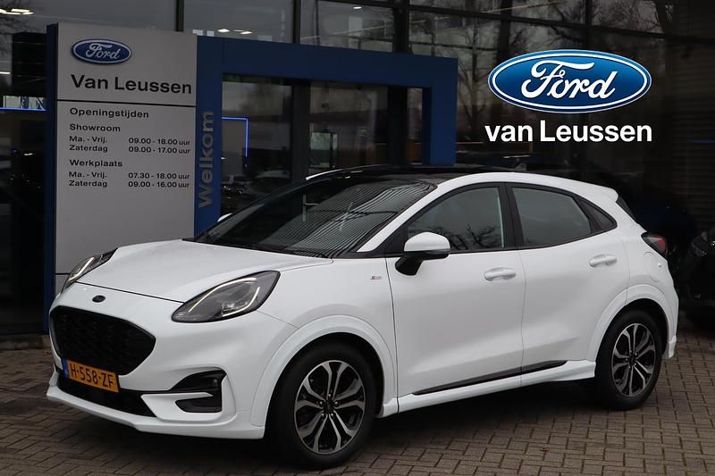 Wit Occasion 2020 Ford Puma ST-Line SUV | € 16.600 (Iets duurder) - Afbeelding 1/4