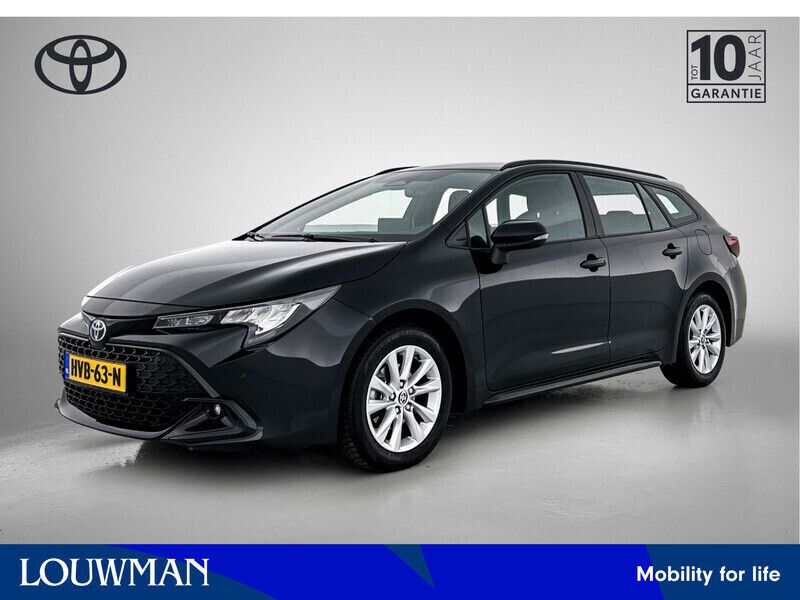 Zwart Gebruikt 2024 Toyota Corolla Hybrid Stationwagen | € 31.450 - Afbeelding 1/3