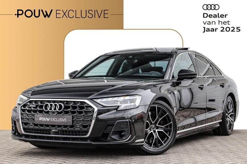 Grijs Gebruikt 2022 Audi A8 S-Line Sedan | € 69.900 - Afbeelding 1/4