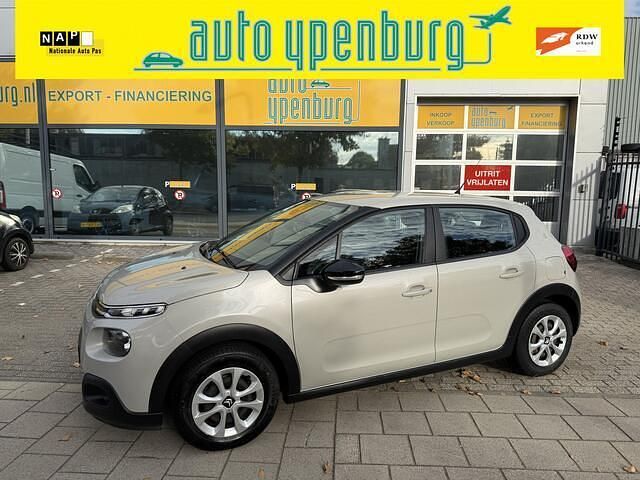Grijs Gebruikt 2017 Citroën C3 Feel Hatchback | € 7.950 (Eerlijke prijs) - Afbeelding 1/4