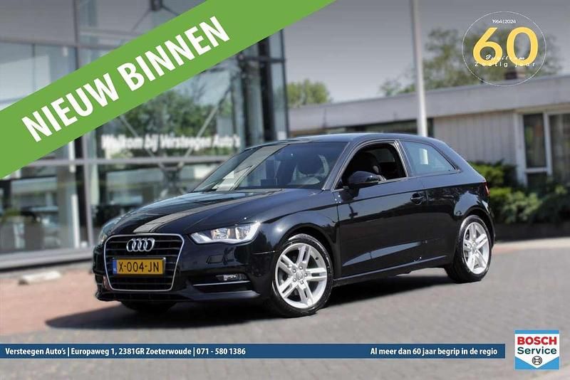 Zwart Gebruikt 2013 Audi A3 Ambition Hatchback | € 14.950 (Duur) - Afbeelding 1/4