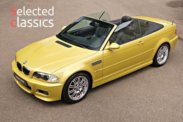 Geel Gebruikt 2002 BMW M3 Cabriolet | € 53.450 (Eerlijke prijs) - Afbeelding 1/4
