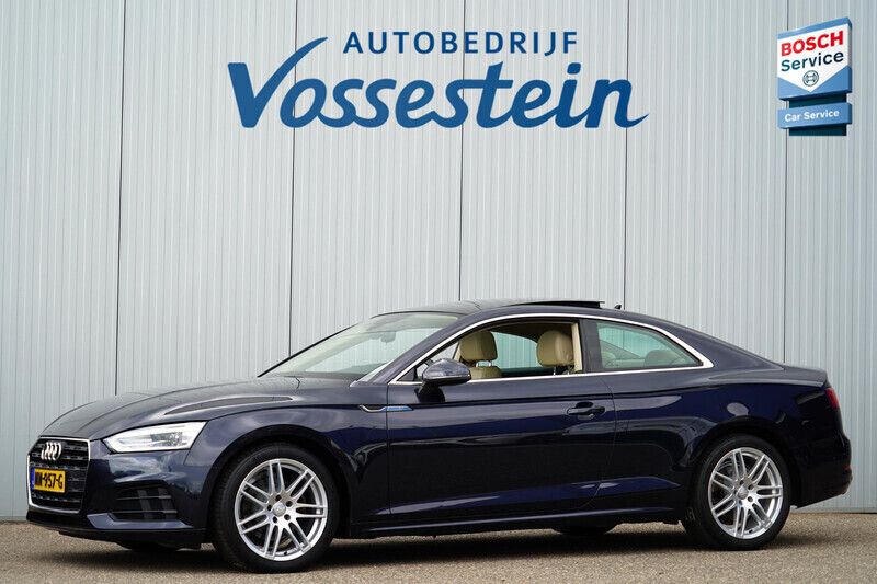 Blauw, metallic lak Gebruikt 2017 Audi A5 Proline Coupé | € 21.750 (Eerlijke prijs) - Afbeelding 1/4
