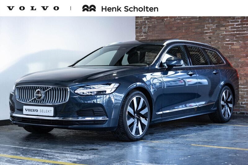 Blauw Gebruikt 2024 Volvo V90 Ultra Stationwagen | € 57.750 (Eerlijke prijs) - Afbeelding 1/4