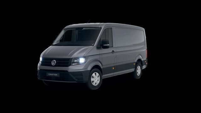 Grijs Occasion 2024 VW Crafter Highline Van | € 42.250 (Duur) - Afbeelding 1/4