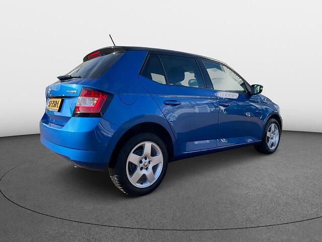 Occasion Skoda Fabia Clever 95 PK (69 kW) 2018 Blauw Hatchback
