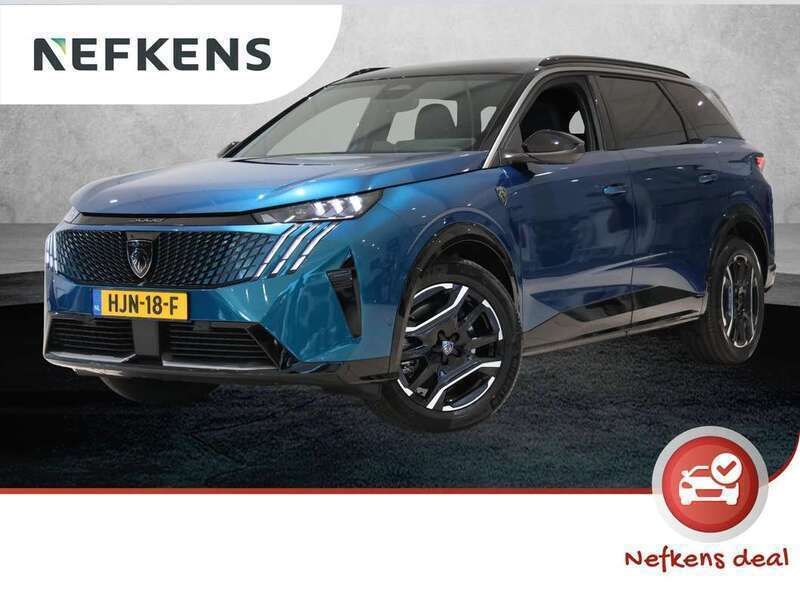 Blauw, metallic lak Gebruikt 2025 Peugeot e-5008 Avantage SUV | € 54.865 - Afbeelding 1/4
