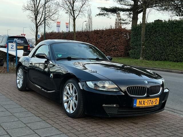 Zwart Occasion 2008 BMW Z4 Cabriolet | € 11.250 (Eerlijke prijs) - Afbeelding 1/4