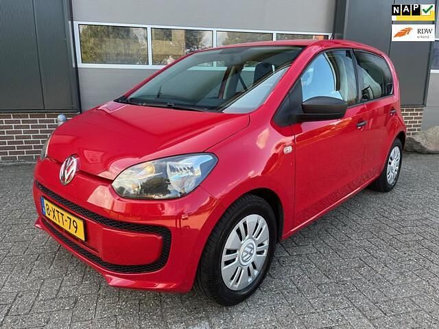 Rood Gebruikt 2014 VW up! take up! Hatchback | € 5.750 (Eerlijke prijs) - Afbeelding 1/4