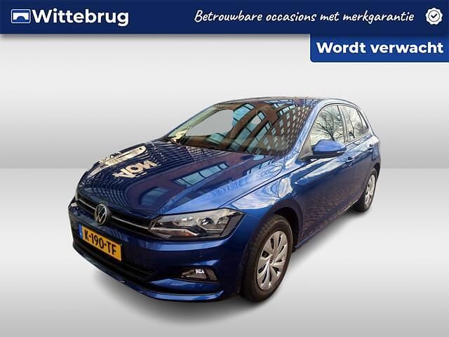 Blauw Occasion 2021 VW Polo Comfortline Hatchback | € 17.250 (Eerlijke prijs) - Afbeelding 1/4