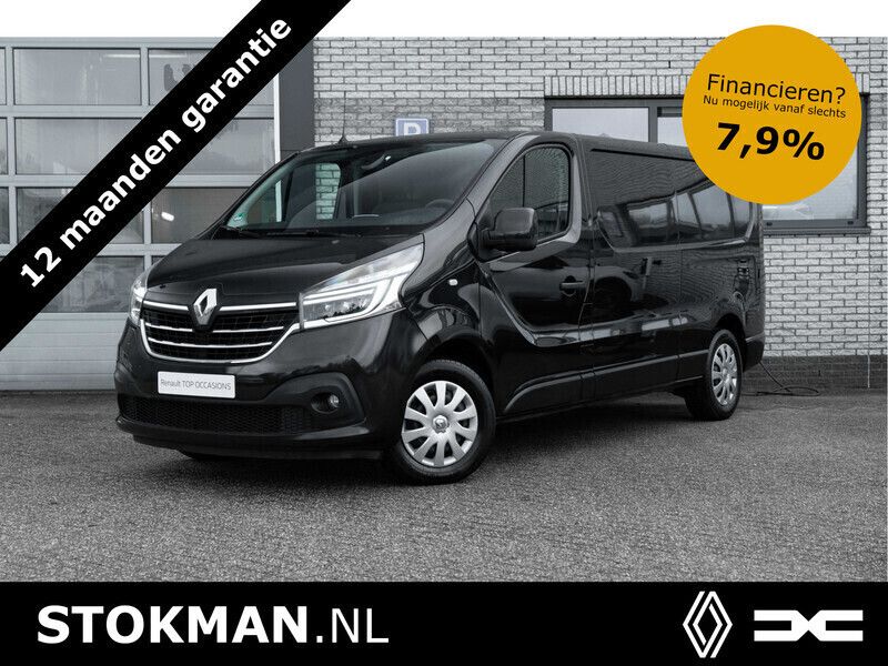 Zwart metallic Gebruikt 2021 Renault Trafic Van | € 19.400 (Eerlijke prijs) - Afbeelding 1/4