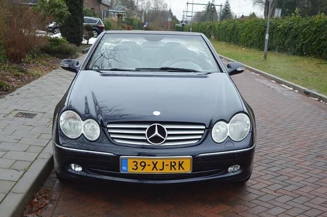 Occasion Mercedes CLK200 Avantgarde 163 PK (119 kW) 2005 Blauw Cabriolet