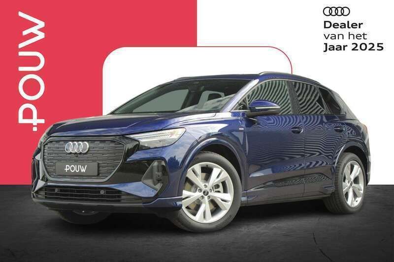 Blauw Nieuw 2025 Audi Q4 e-tron Comfort SUV | € 57.550 (Eerlijke prijs) - Afbeelding 1/4