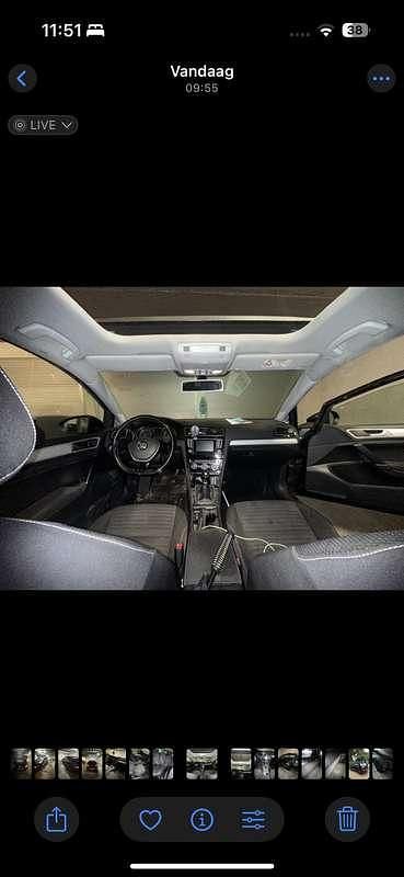 Occasion VW Golf VII Highline 150 PK (110 kW) 2014 Zwart Stationwagen