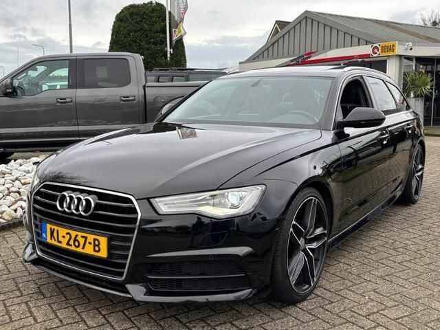 Zwart, metallic lak Gebruikt 2016 Audi A6 S-Line Stationwagen | € 17.950 (Eerlijke prijs) - Afbeelding 1/4