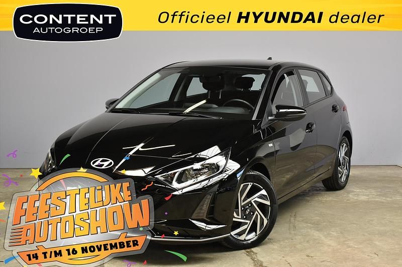 Zwart Gebruikt 2024 Hyundai i20 Comfort Hatchback | € 18.440 (Eerlijke prijs) - Afbeelding 1/4