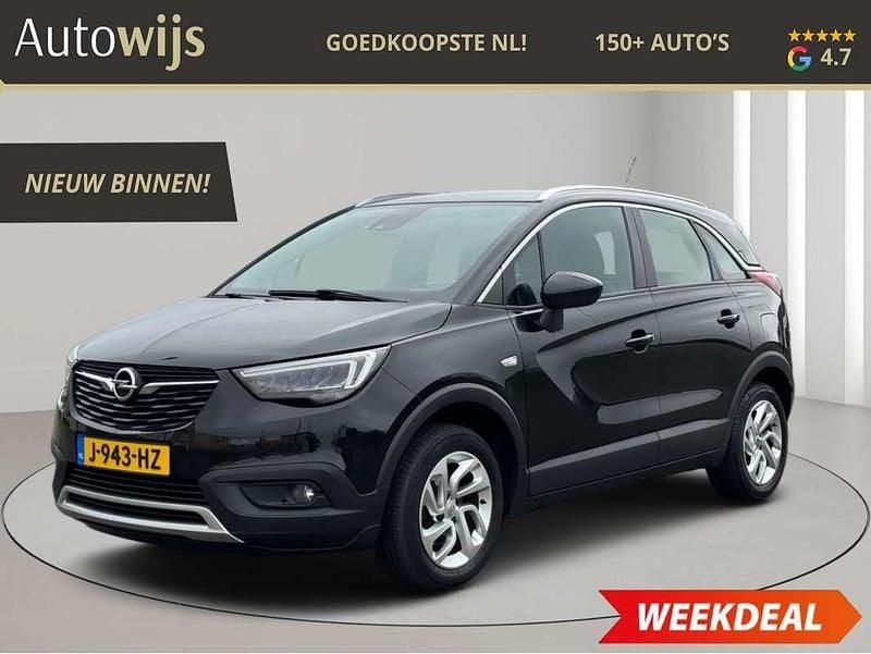 Zwart Gebruikt 2020 Opel Crossland X Innovation SUV | € 13.895 (Goede deal) - Afbeelding 1/4